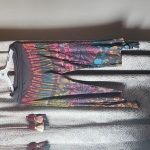 Tie Dye Crop Pants